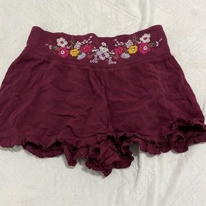 target floral shorts